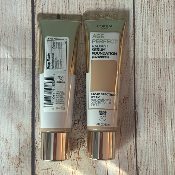 L’Oreal Age Perfect Serum Foundation Bundle (2) - Beige Rose (30) - Picture 2 of 2